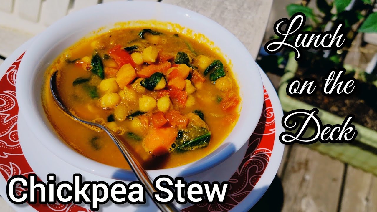 Simple Living Kitchen: CHICKPEA STEW – The Easiest VEGAN ONE POT MEAL | Slow Living Silent Vlog