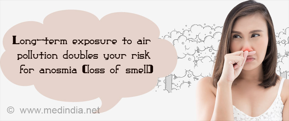 Air Pollution can Cause Loss of Smell