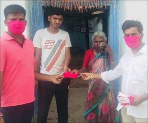 Pink Mask Launched in Rural Telangana