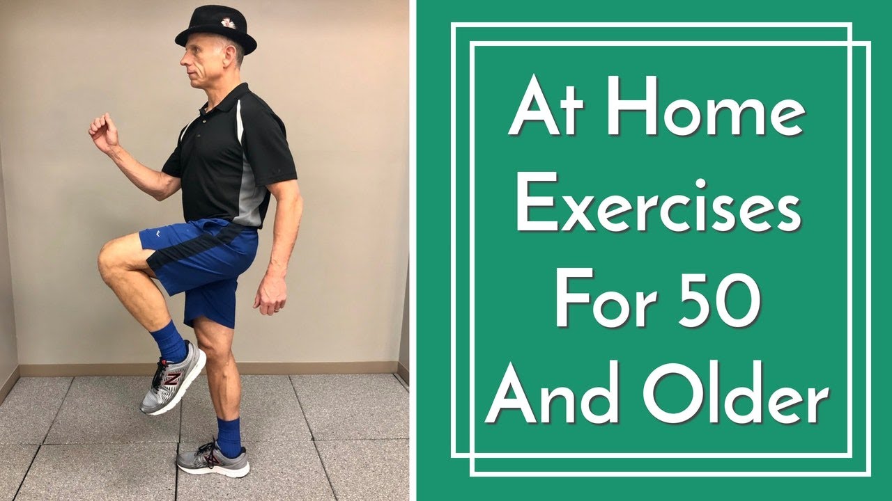 Best At HOME Exercises For 50 and Over, Improve Health, Strength & Balance, No Equipment Needed