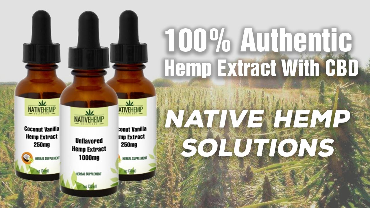 Health Ranger introduces lab-verified, 100% authentic hemp extract with CBD: Native Hemp Solutions