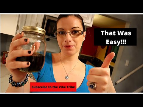 How to make Tincture…Warm method…Cannabis infused Alcohol