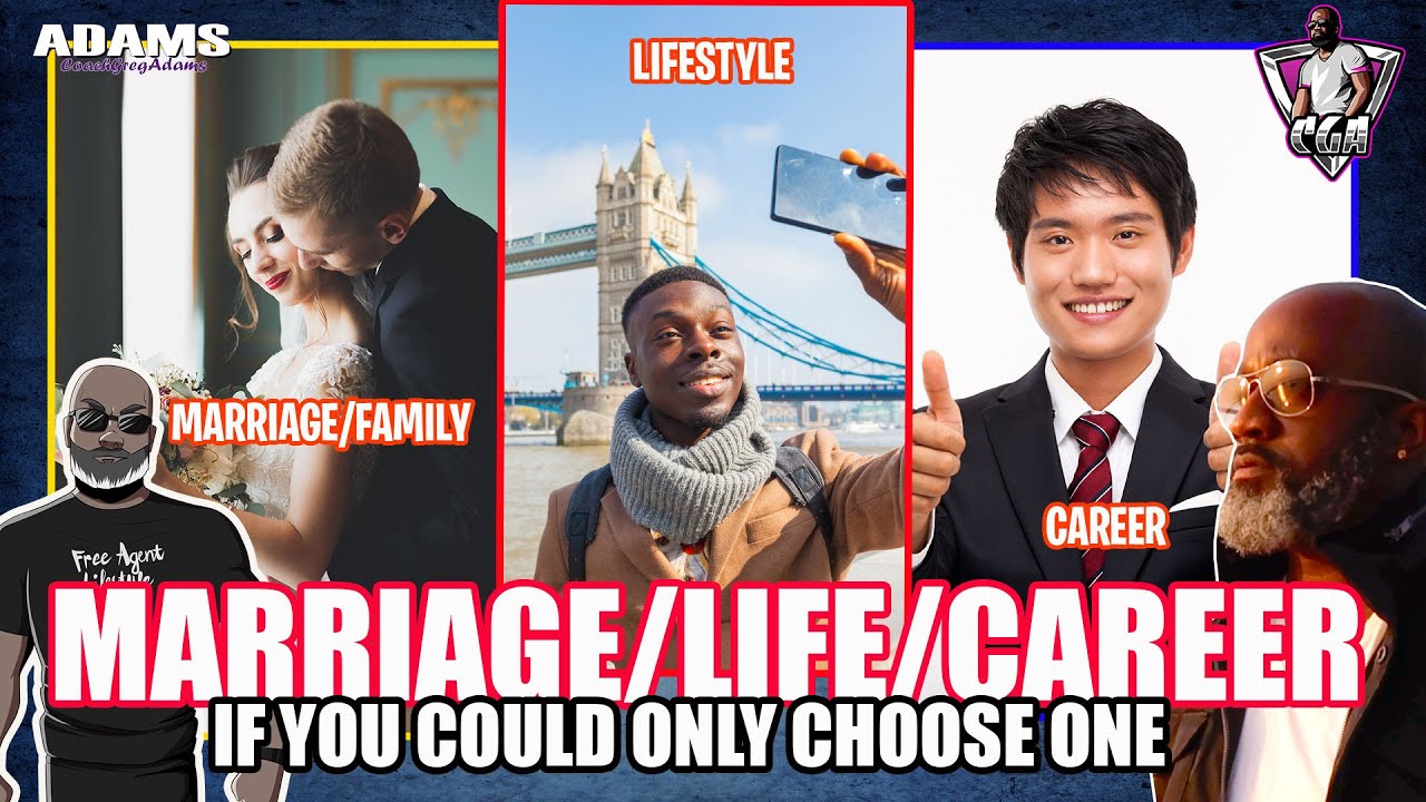 PERFECT MARRIAGE, LIFESTYLE OR CAREER (Live Poll): If You Could Only Choose One