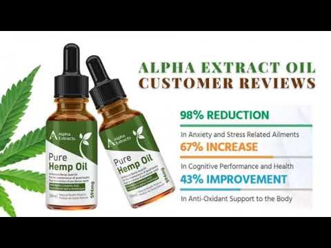 Alpha Extracts Hemp Oil Review Ingredients, Side Effects  Does It Really Work