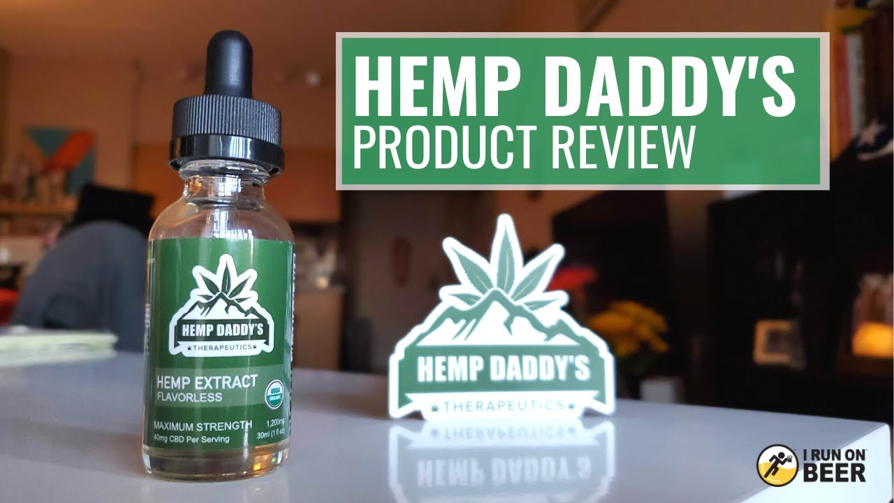 Hemp Daddy's CBD Oil Review: Boosting Runner Recovery