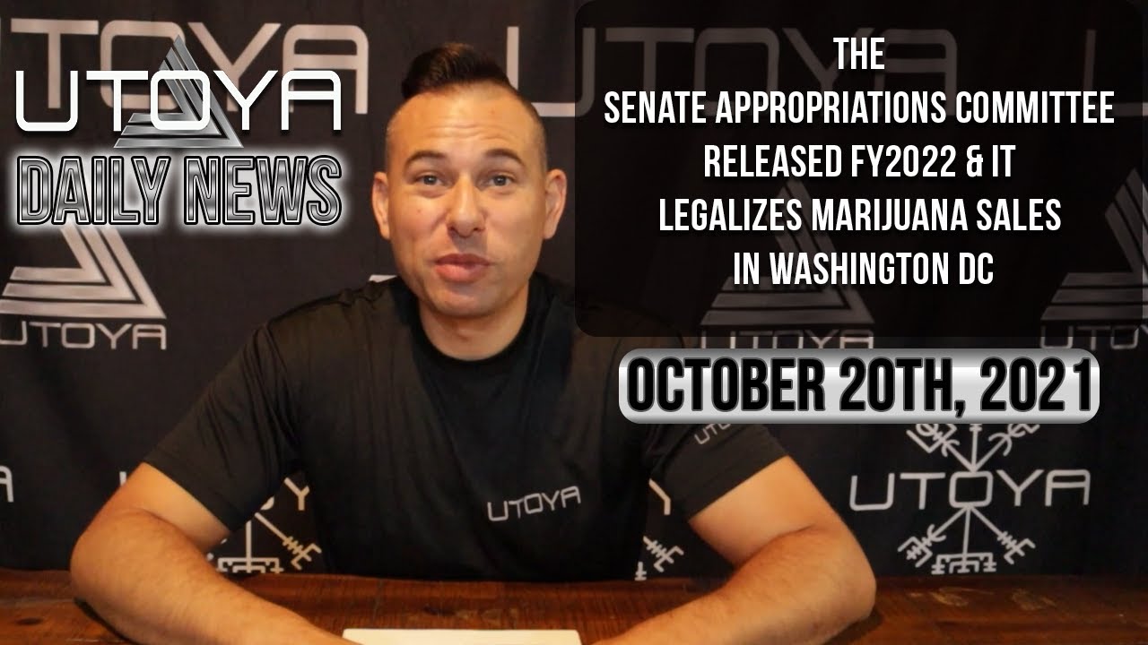 The Senate Appropriations Committee Released FY2022 & It Legalizes Marijuana Sales In Washington DC