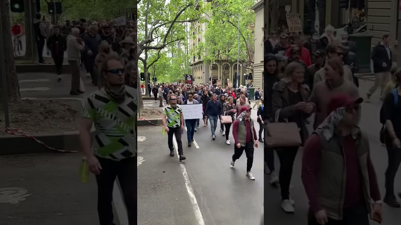 March through Melbourne CBD! We will not comply. Sack Dan. #shorts