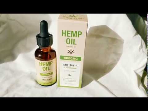 MO TULIP 10000MG HEMP OIL & CBD OIL