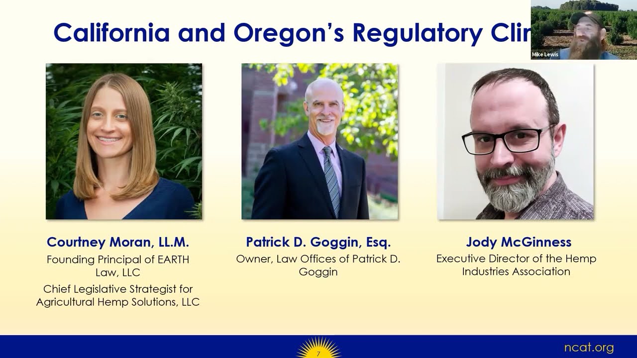 West Coast Hemp Webinar: Regulation, Compliance, and Insurance