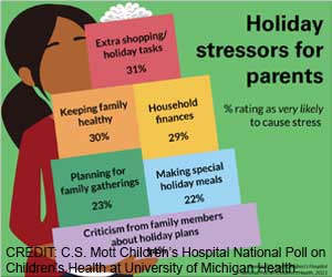 Holiday Stress Affects Childs Enjoyment of The Season