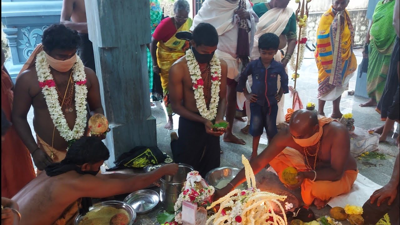 நாட்டார்மங்கலம் ஐயப்ப சாமி பக்தர்கள் சபரி மலைக்கு இடுமுடி கட்டி செல்கிரார்கள்|Getting Ready|Part-1