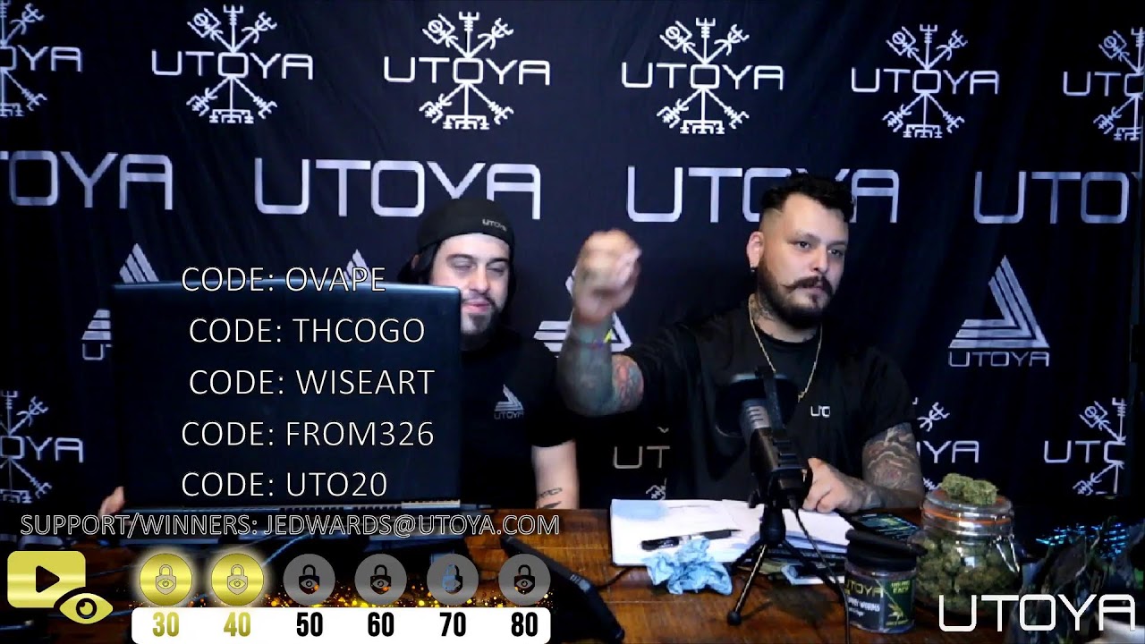 Best Hemp Products, FLASH SALE Utoya Live Episode 40 with Pablo Conversq