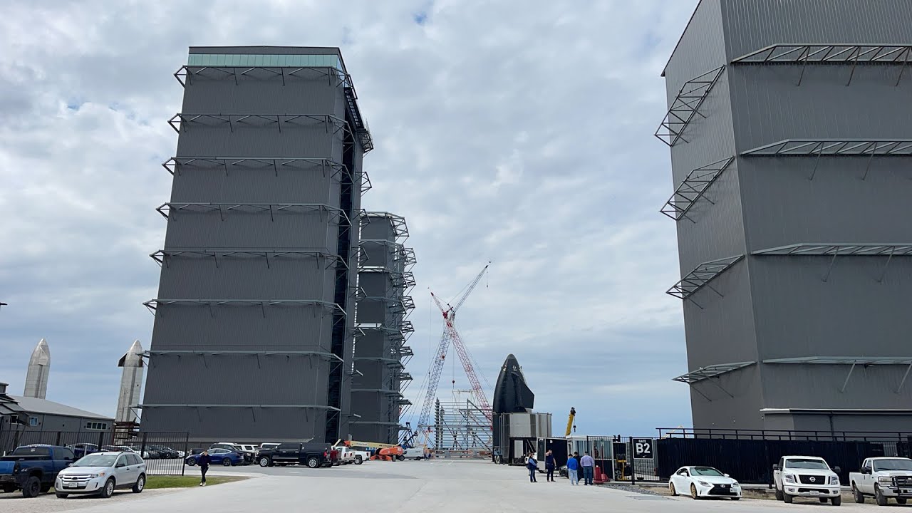 Build Site Main Gate SpaceX Starbase, Boca Chica, TX