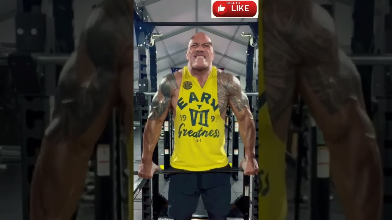 THE ROCK INSANE PHYSIQUE WWE SUPERSTAR #entretenimiento #funny #viral #shorts #instagram #100k