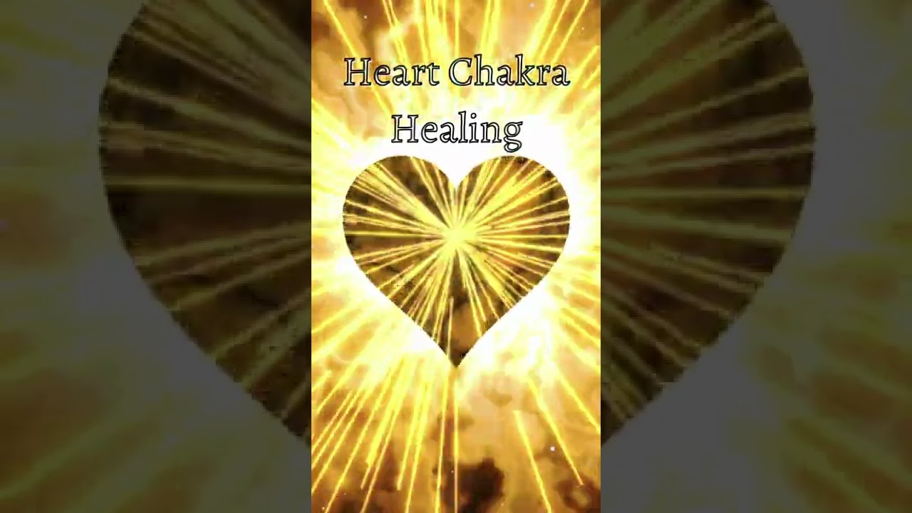 Reiki Golden Light Ray Energy Heart Chakra Healing💛💫✨ 1 Minute Love & Compassion Meditation Music💕🙏🎶