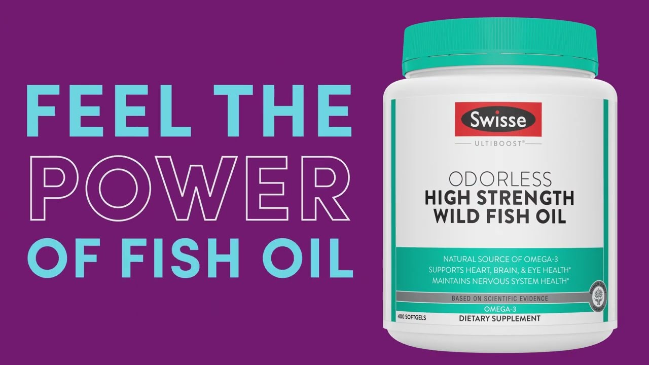 Swisse Wild Fish Oil: Teaser