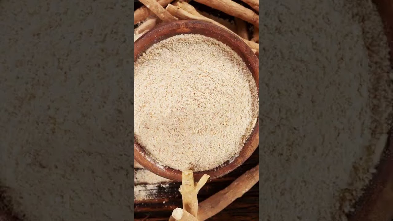 Ashwagandha Root Powder and Extract to for relieving the Stress #wellness #ashwagandhapowder #shorts