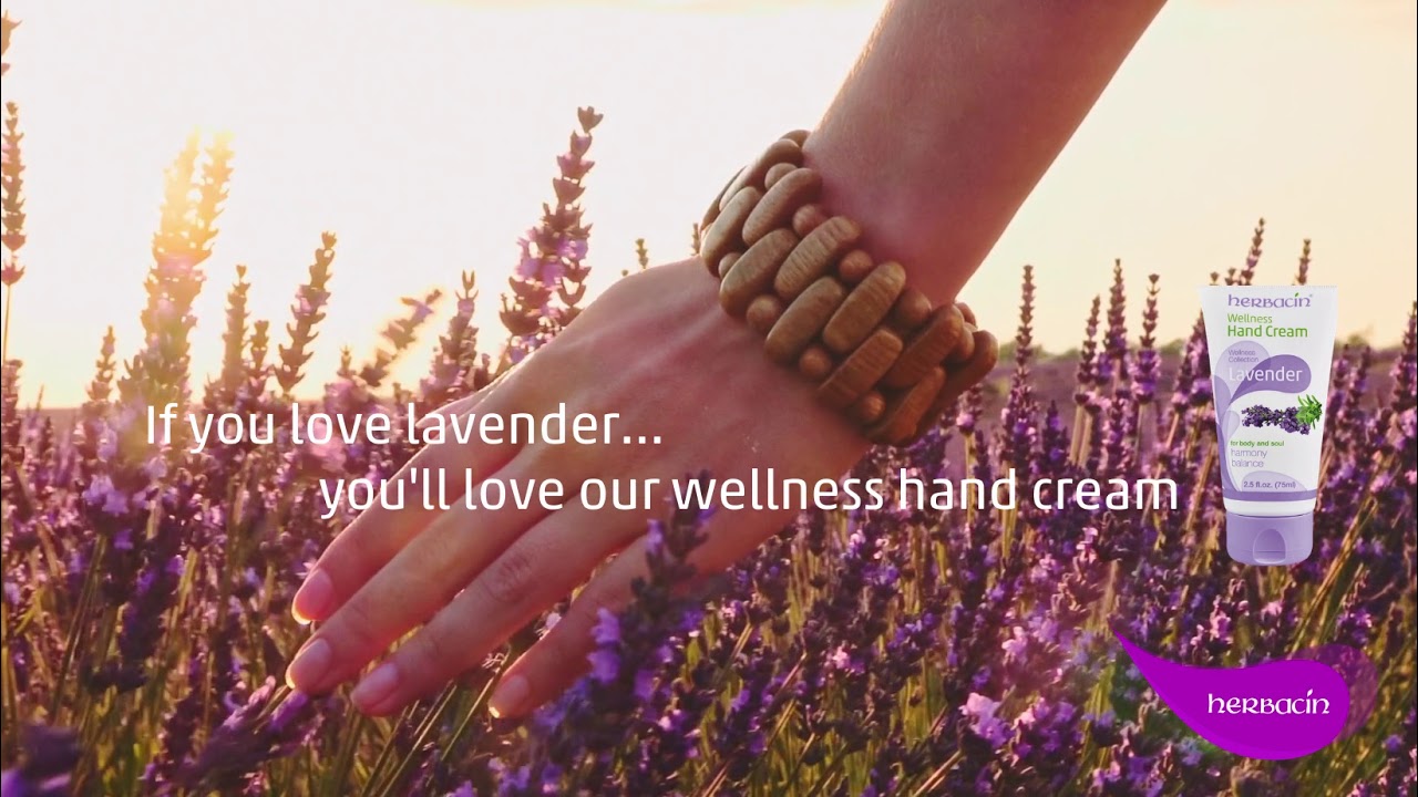 Herbacin Wellness Hand Cream | Lavender If you love lavender…you'll love our wellness hand cream.