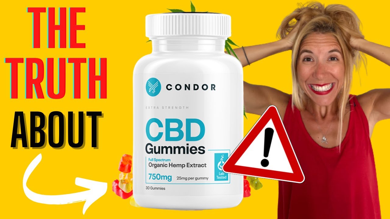 CONDOR CBD GUMMIES – Does Condor CBD Gummies Work? The Truth About Condor CBD Gummies