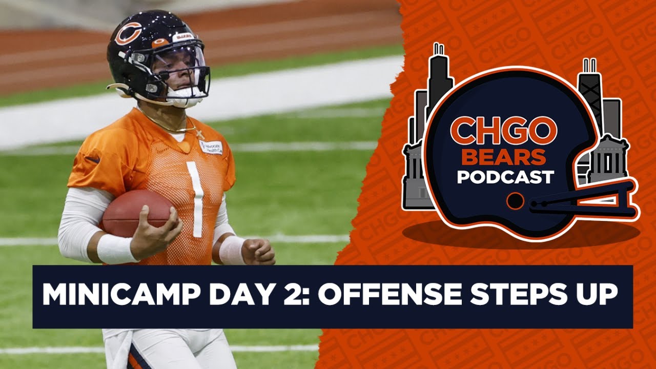 Chicago Bears veteran minicamp Day 2 recap: Justin Fields & the offense bounce back | CHGO Bears