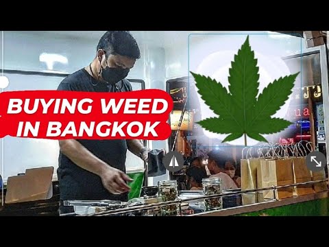 Weed Legally Sold on Khao San Road 🇹🇭 Bangkok