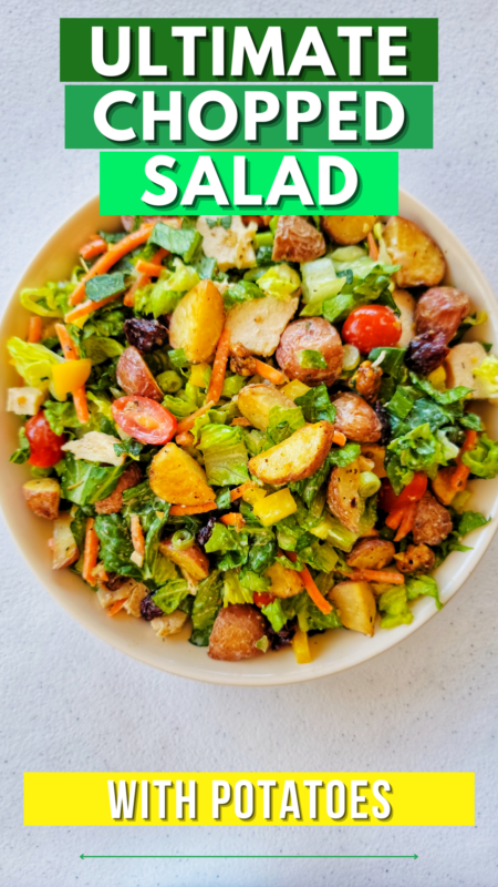 ROASTED POTATO CHOPPED SALAD RECIPE