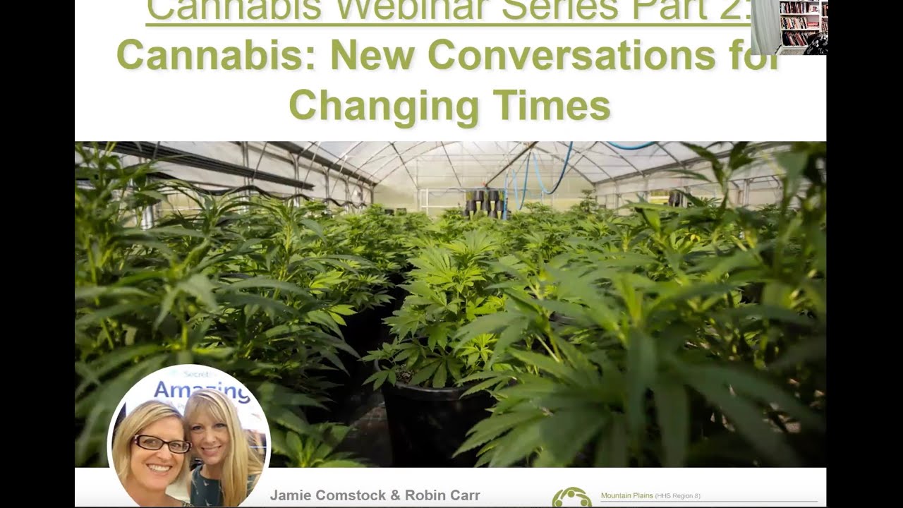 New Conversations for Changing Times (Part 2 of the Cannabis Webinar Series)