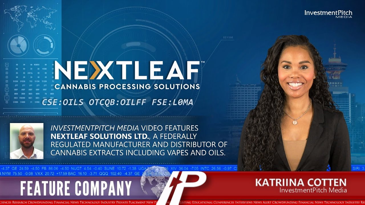 NextLeaf Solutions a federally regulated manufacturer & distributor of cannabis extracts