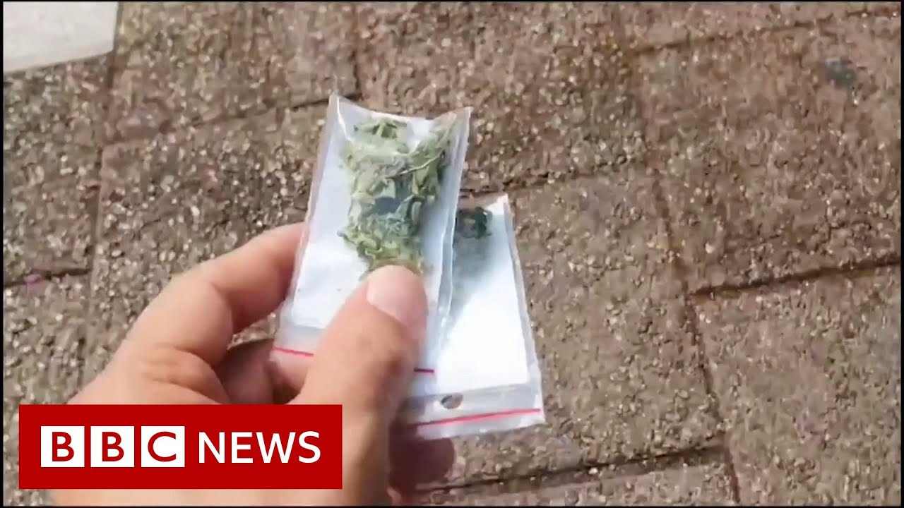 Tel Aviv: Drone filmed dropping suspected cannabis over city – BBC News