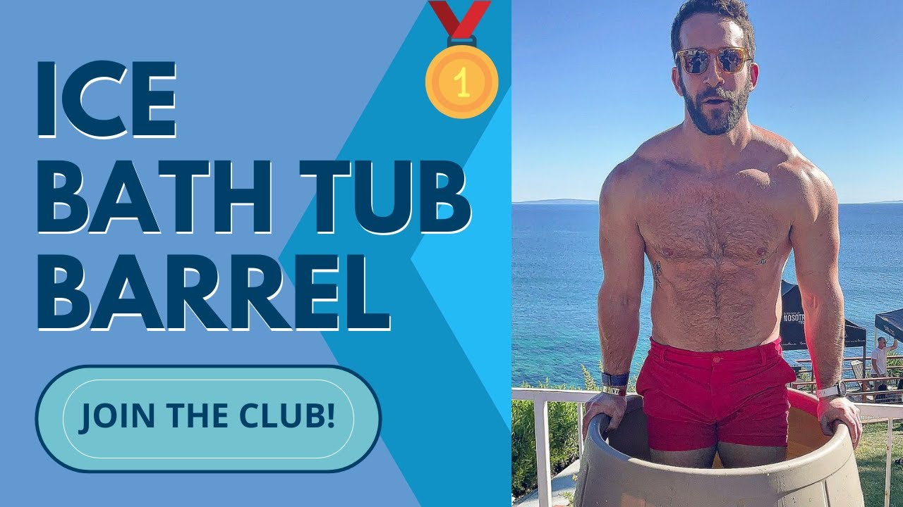 Join The Club – Reviews Voted Best Overall | Trendy Ice Bath Tub Barrel | Now With $100 OFF!