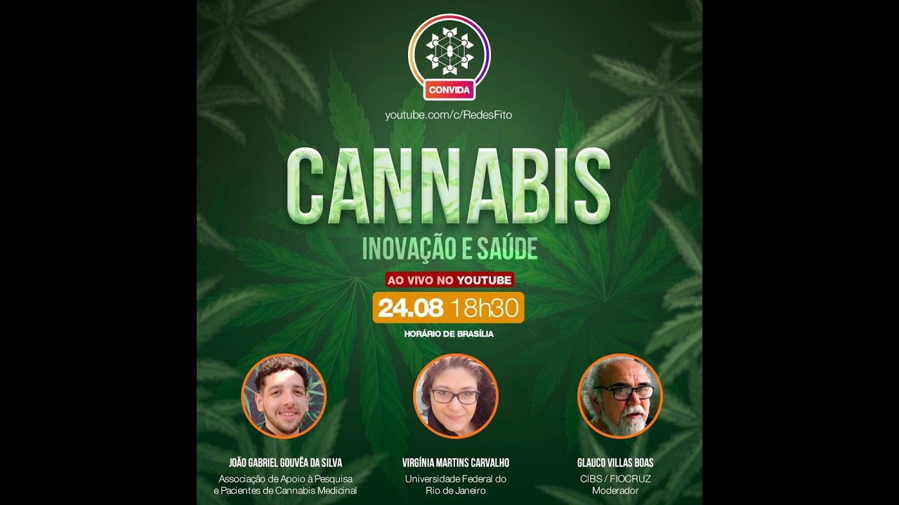 RedesFito Convida – Cannabis: Inovação e Saúde