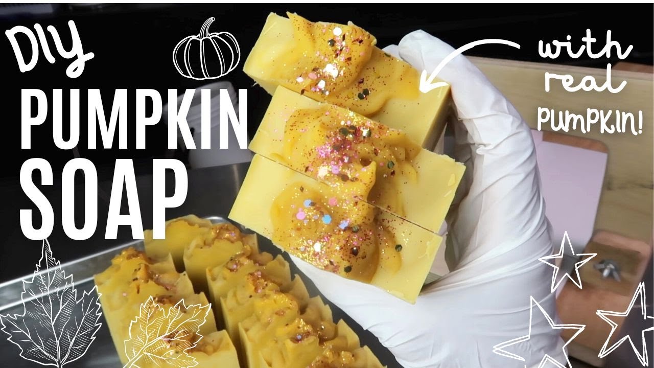 How to Make Pumpkin Soap with Fresh Pumpkin Puree!