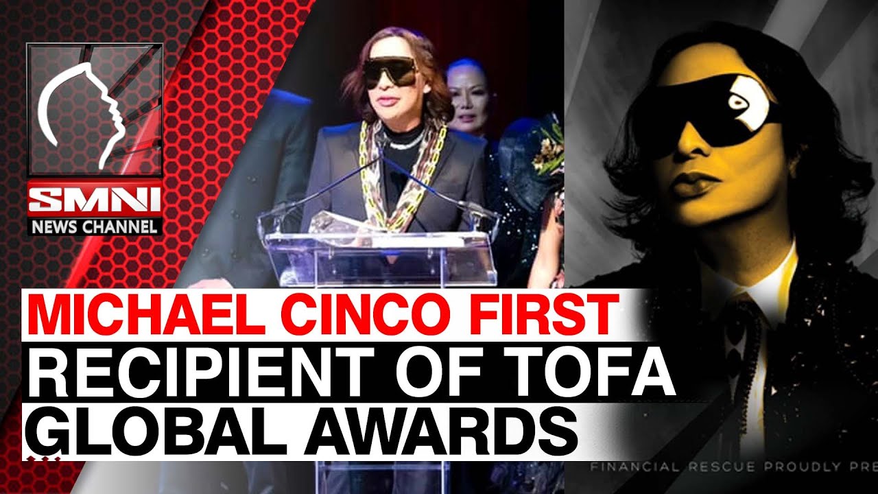 Michael Cinco first recipient of TOFA Global Awards