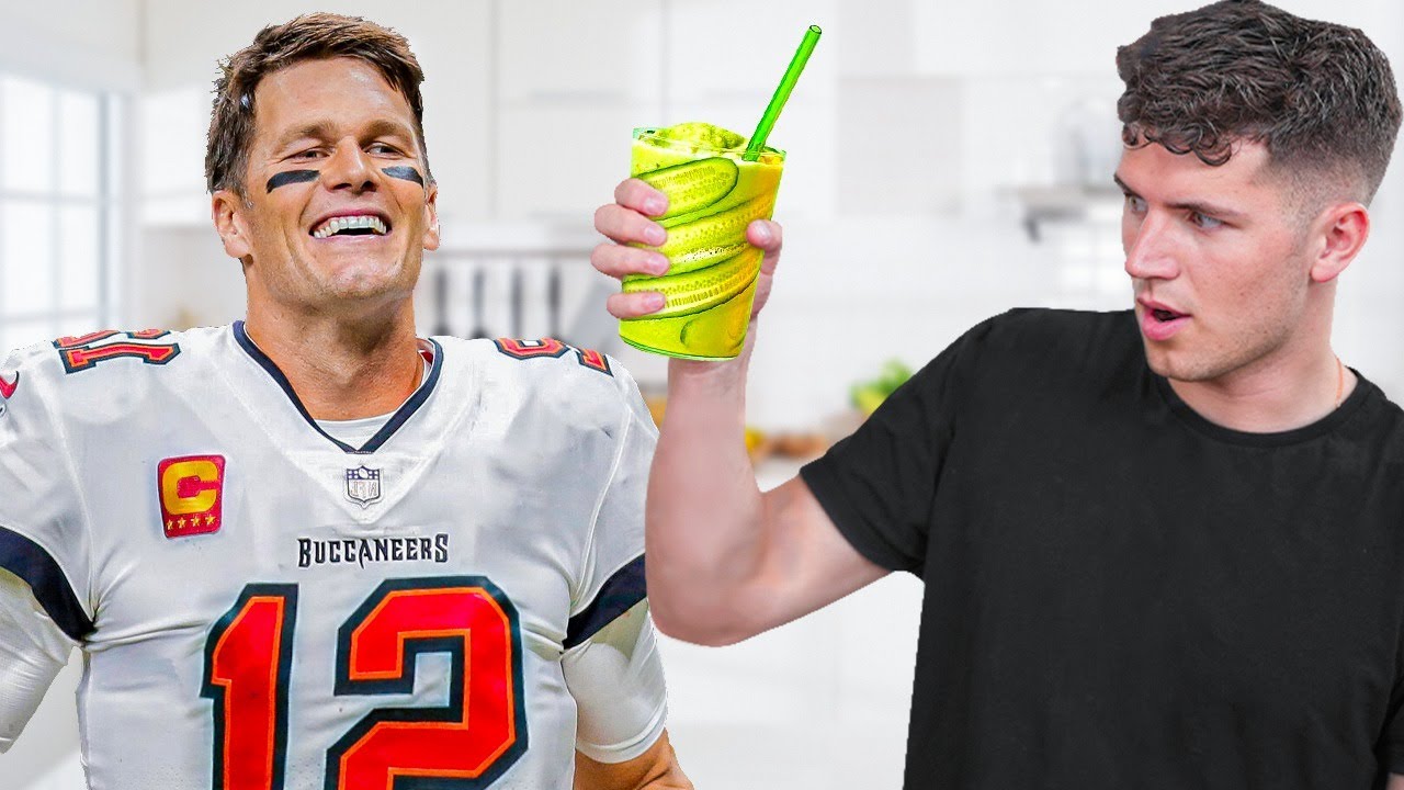 I Ate Like Tom Brady For A Day (ft. Tom Brady)