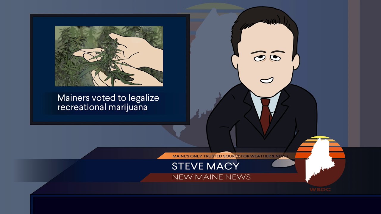 Maine Votes to Legalize Recreational Marijuana ||  Maine News Animated