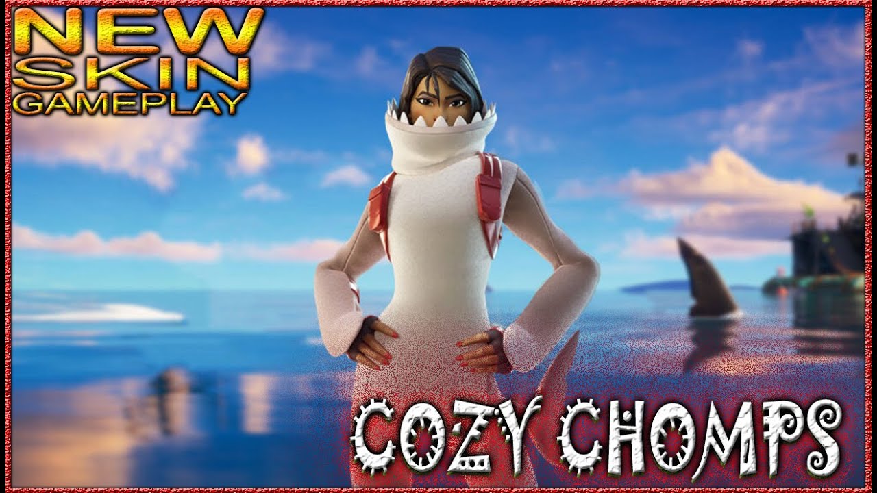 Cozy Chomps Skin Gamepay : FortNite Bounty Boyz: NEW ITEM SHOP SKIN GAMEPLAY :  Cozy Chomps Skin