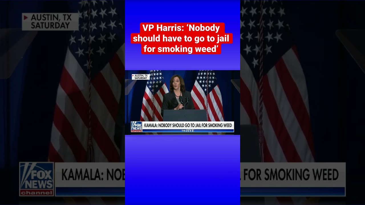 Harris criticized for blatant hypocrisy over marijuana stance #shorts