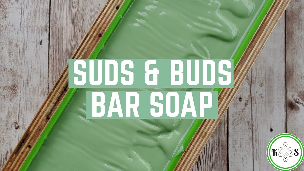 Hemp Seed Oil In Soap – Making and cutting Suds & Buds Cold Process Bar Soap