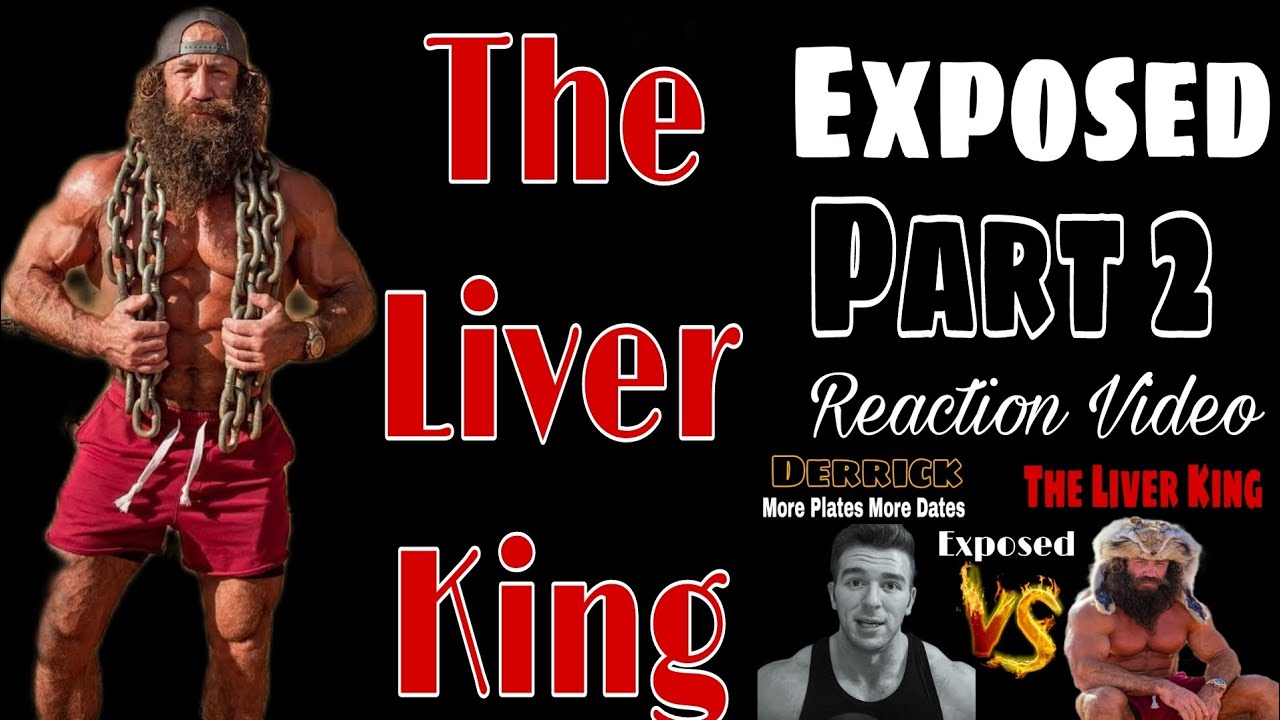 Reaction Video Part2 Liver King #news #reaction #video #drama  #theliverking #lifestyle #fitness #2