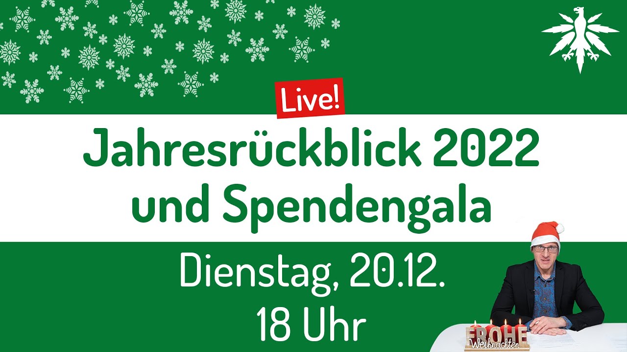 LIVE Jahresrückblick 2022 und Spendengala