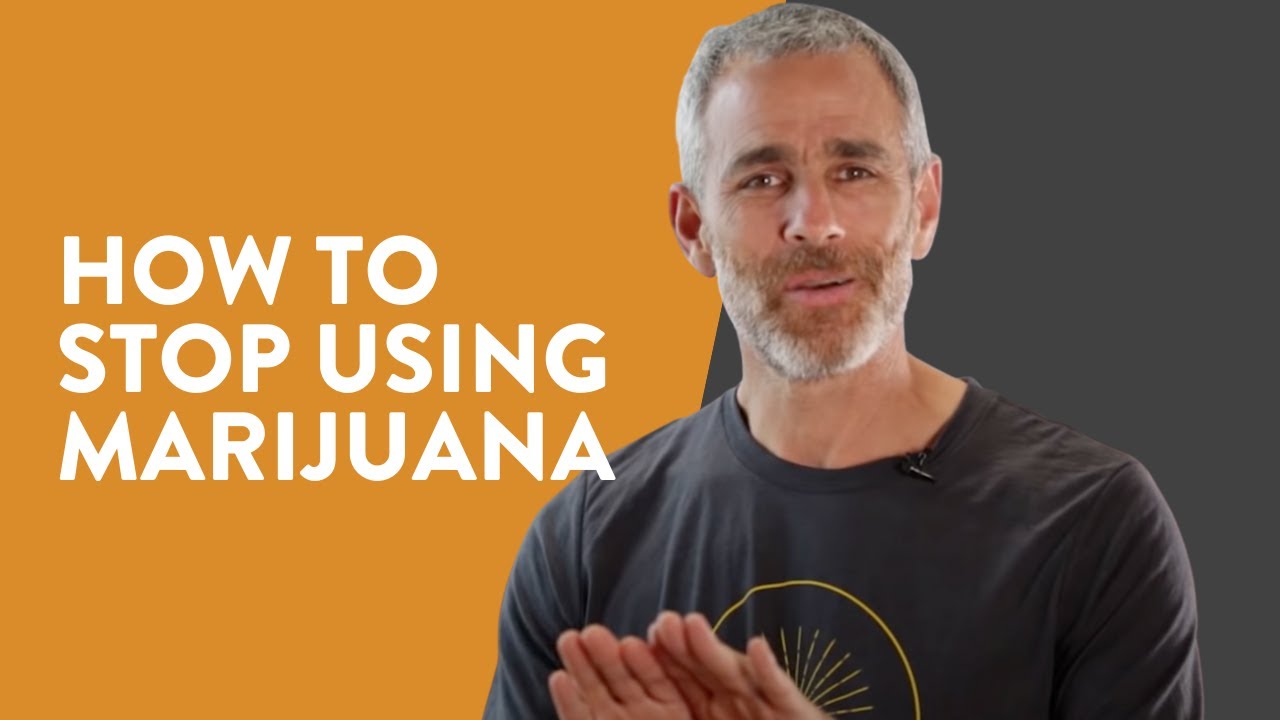 How to Stop Using Marijuana