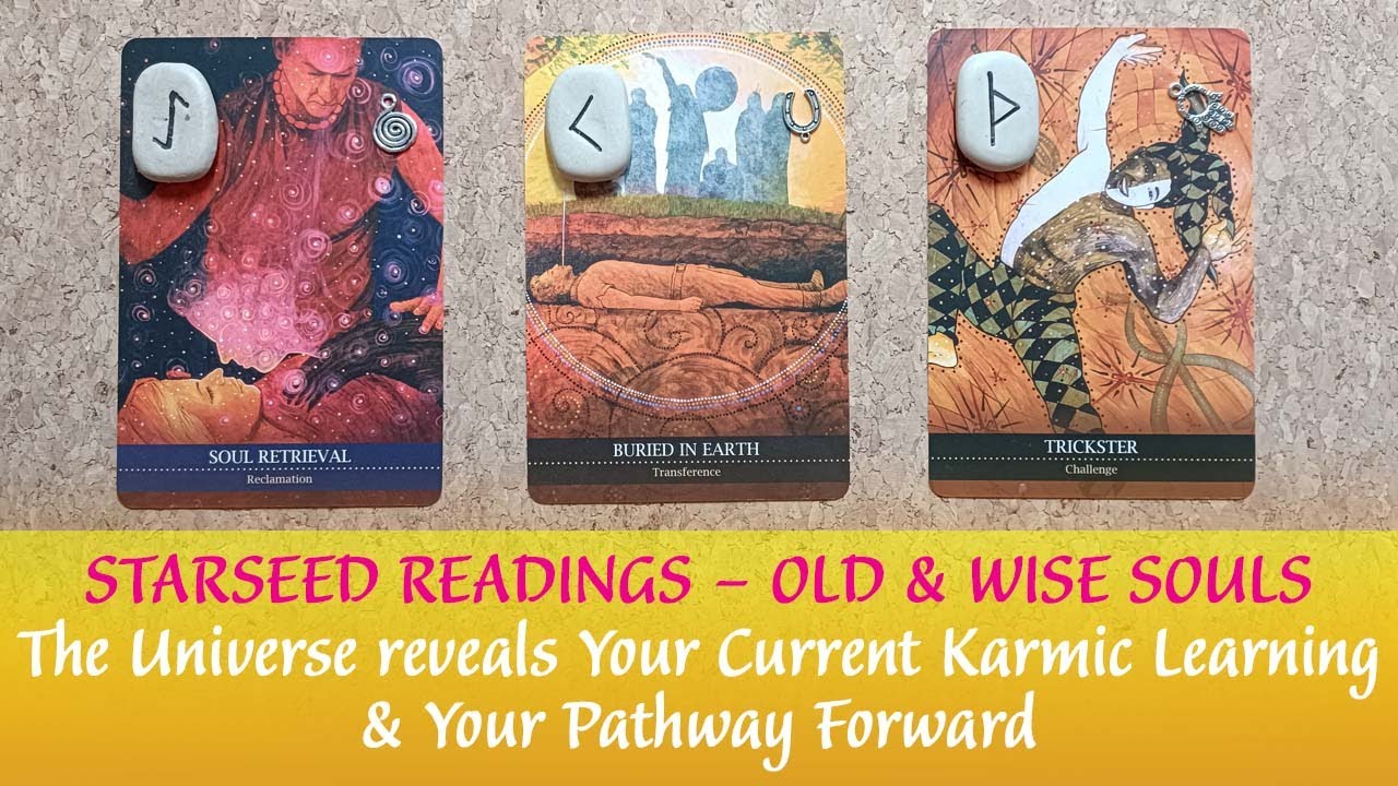 STARSEED READINGS🌟⭐🌟The Universe Reveals Your Current Karmic Learning & How to Proceed🌟⭐🌟Pick a Card