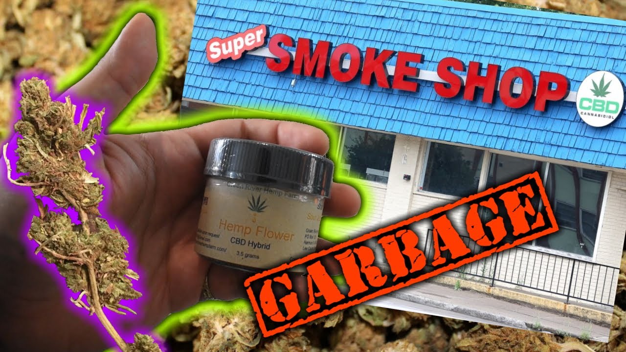 Buying Smoke Shop CBD Flower.. and Then Trying It .. Regretfully | CBD Hemp Flower Review