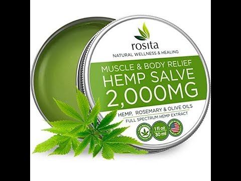 (EPISODE 2506) AMAZON PRIME UNBOXING: ROSITA Pain Relief Hemp Oil Salve – 2000 MG  @amazon