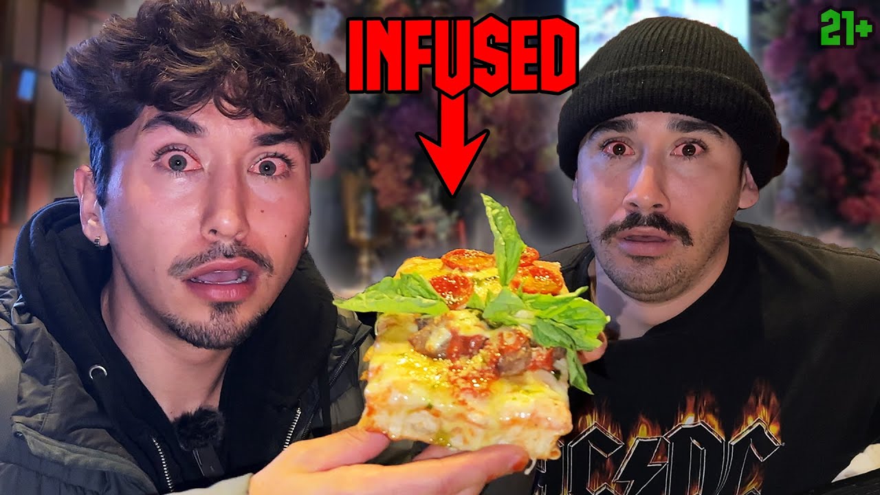 Eating at SECRET Cannabis Restaurant in New York…