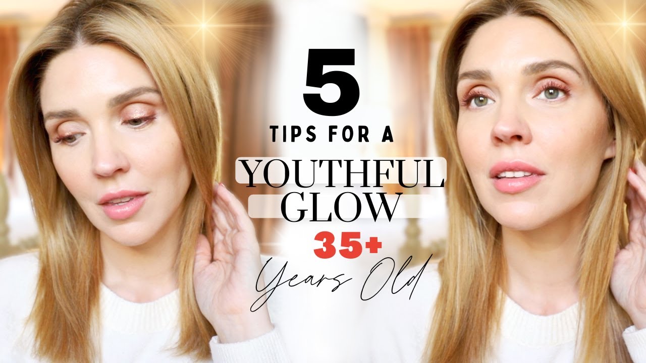 5 Tips to look more AWAKE + YOUTHFUL for tired Moms! // Beauty over 35+