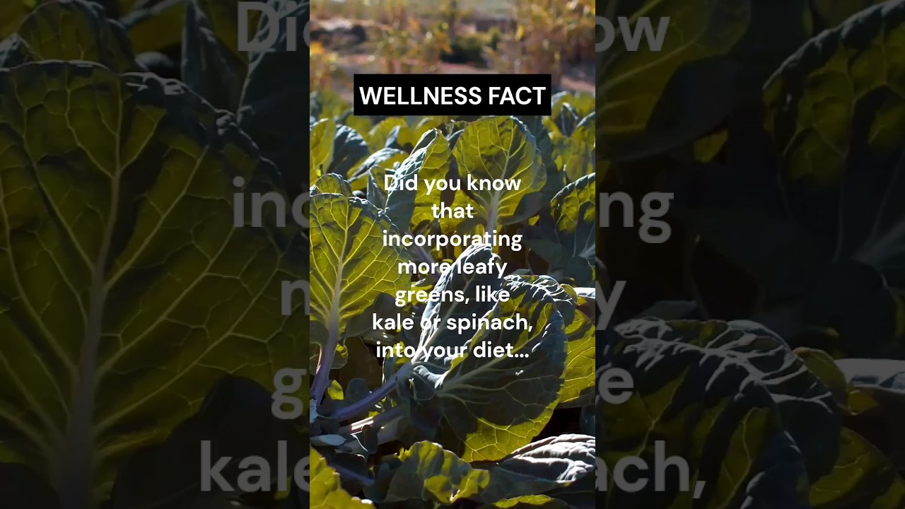 Eating spinach is good for your… (Wellness Tip #22) – Wellness Short Film #shorts