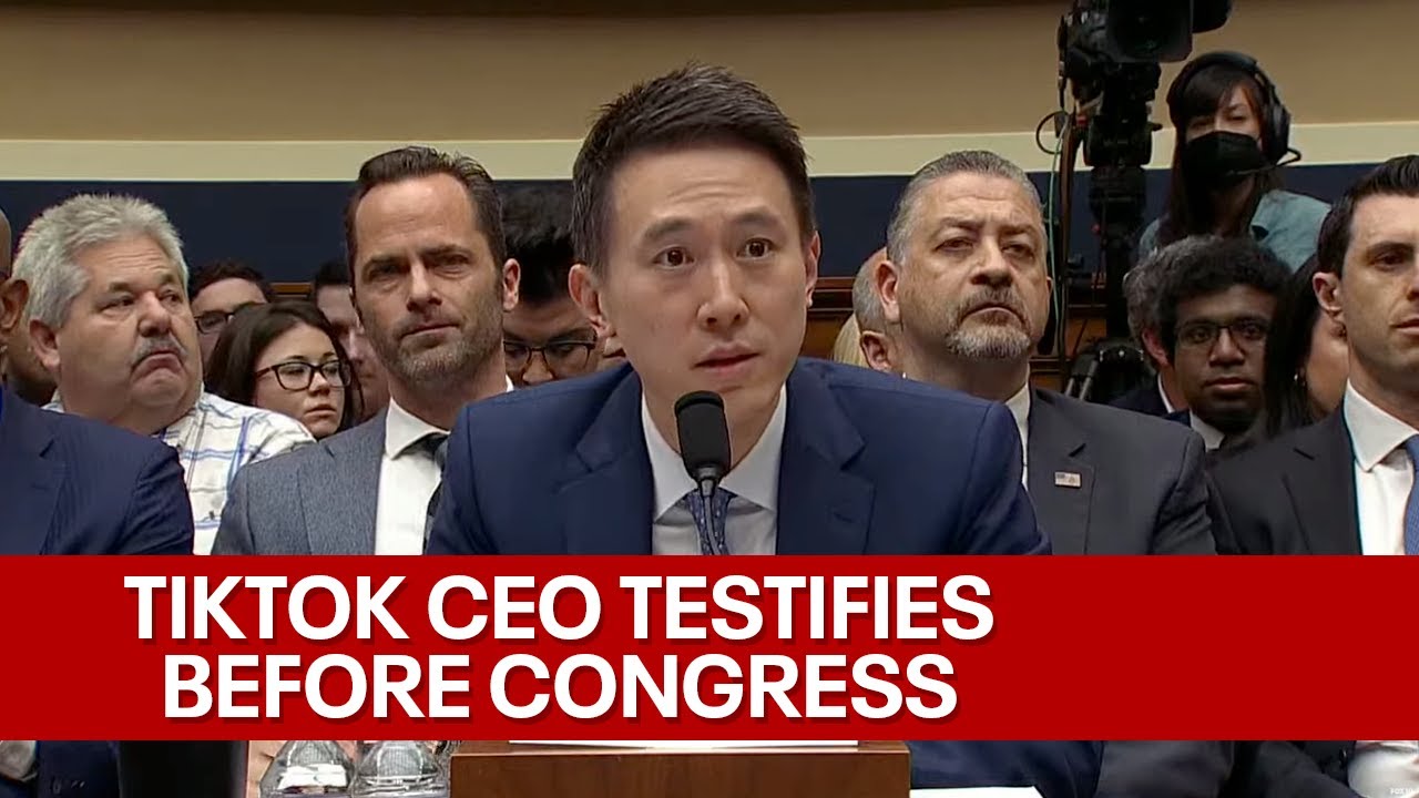 TikTok CEO testifies before Congress