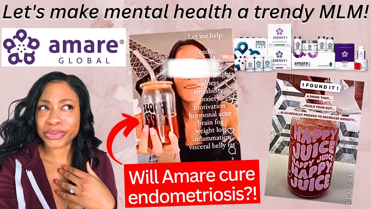 AMARE GLOBAL: The "mental wellness company" | The most basic WeLLnEsS products ever | MLM DEEP DIVE