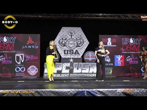 2021 NPC USA Championships Wellness Overall Comparisons & Awards